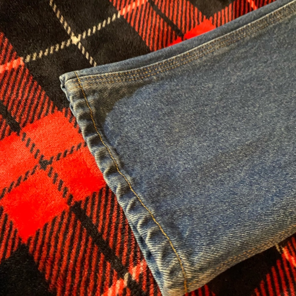 Men's  Carhartt 32/30 relaxed fit Blue Straight Jeans - Picture 2 of 10